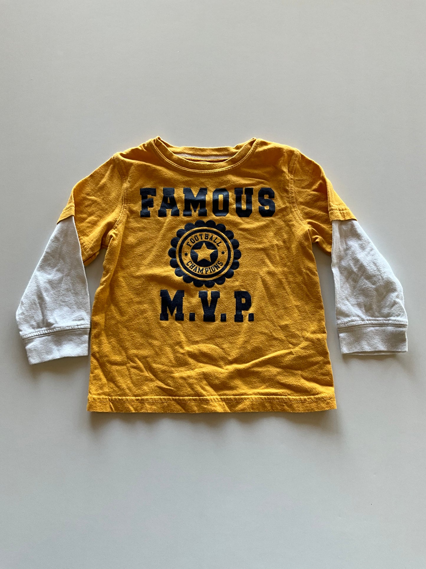 Yellow MVP Layered Shirt