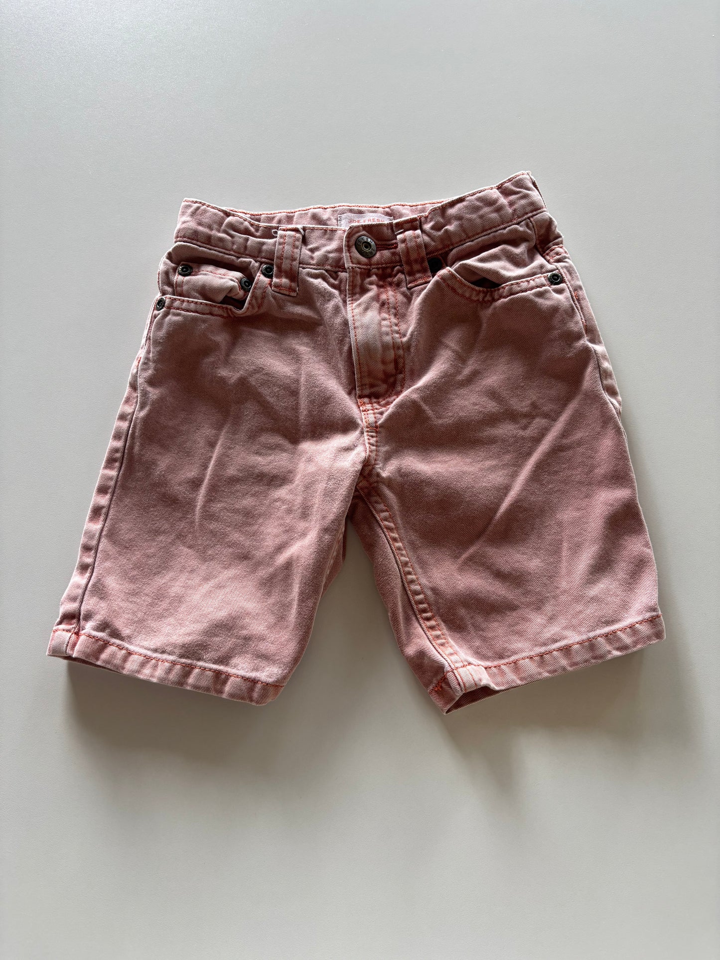 Pinkish Denim Shorts
