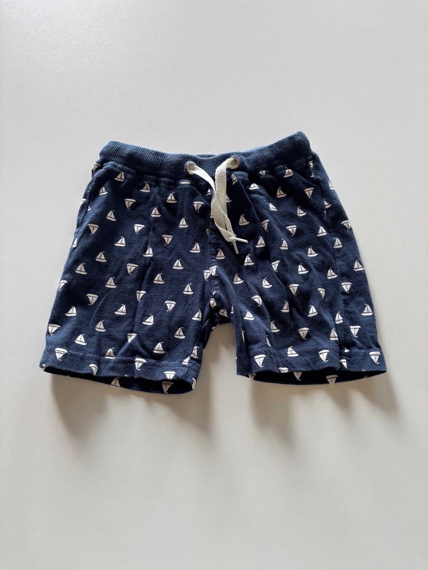 Navy Sailboat Shorts