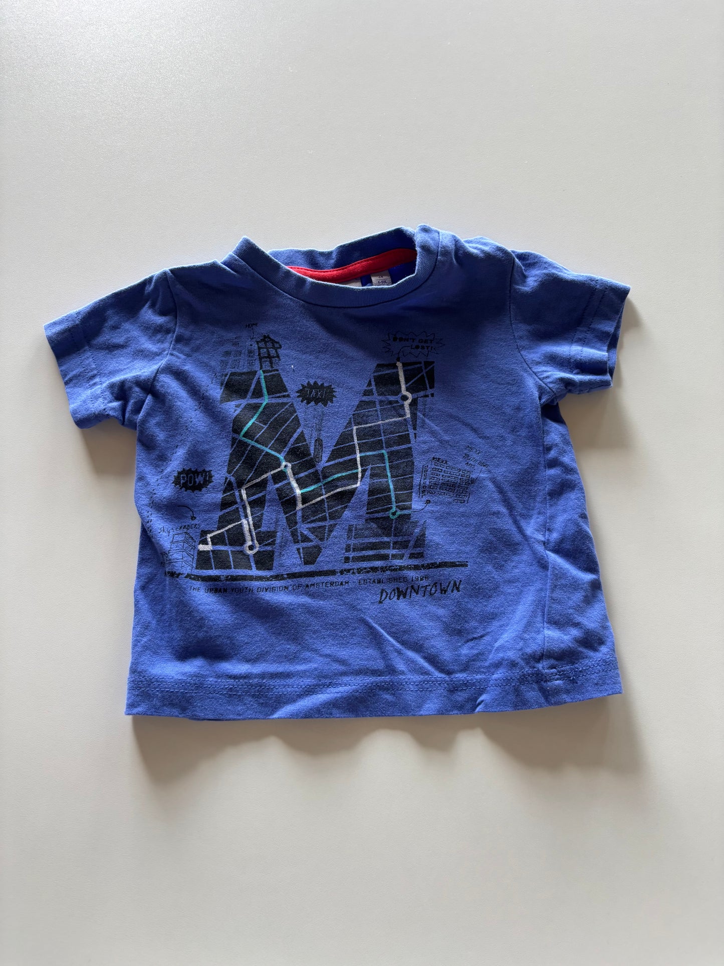 Blue M Tee