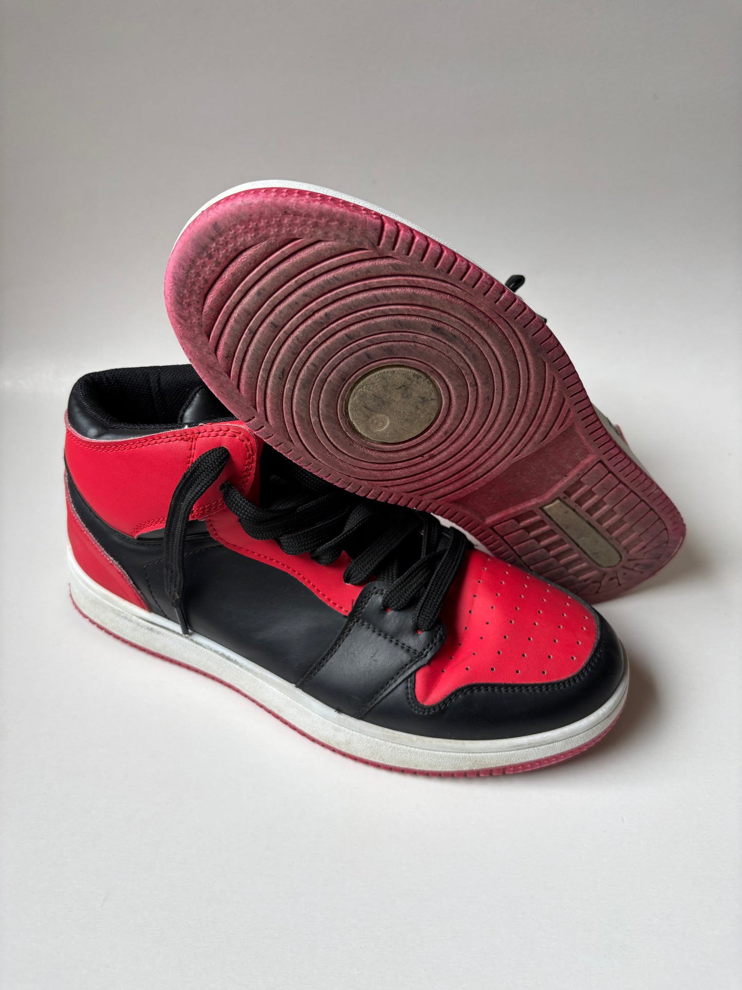 Black & Red High Tops