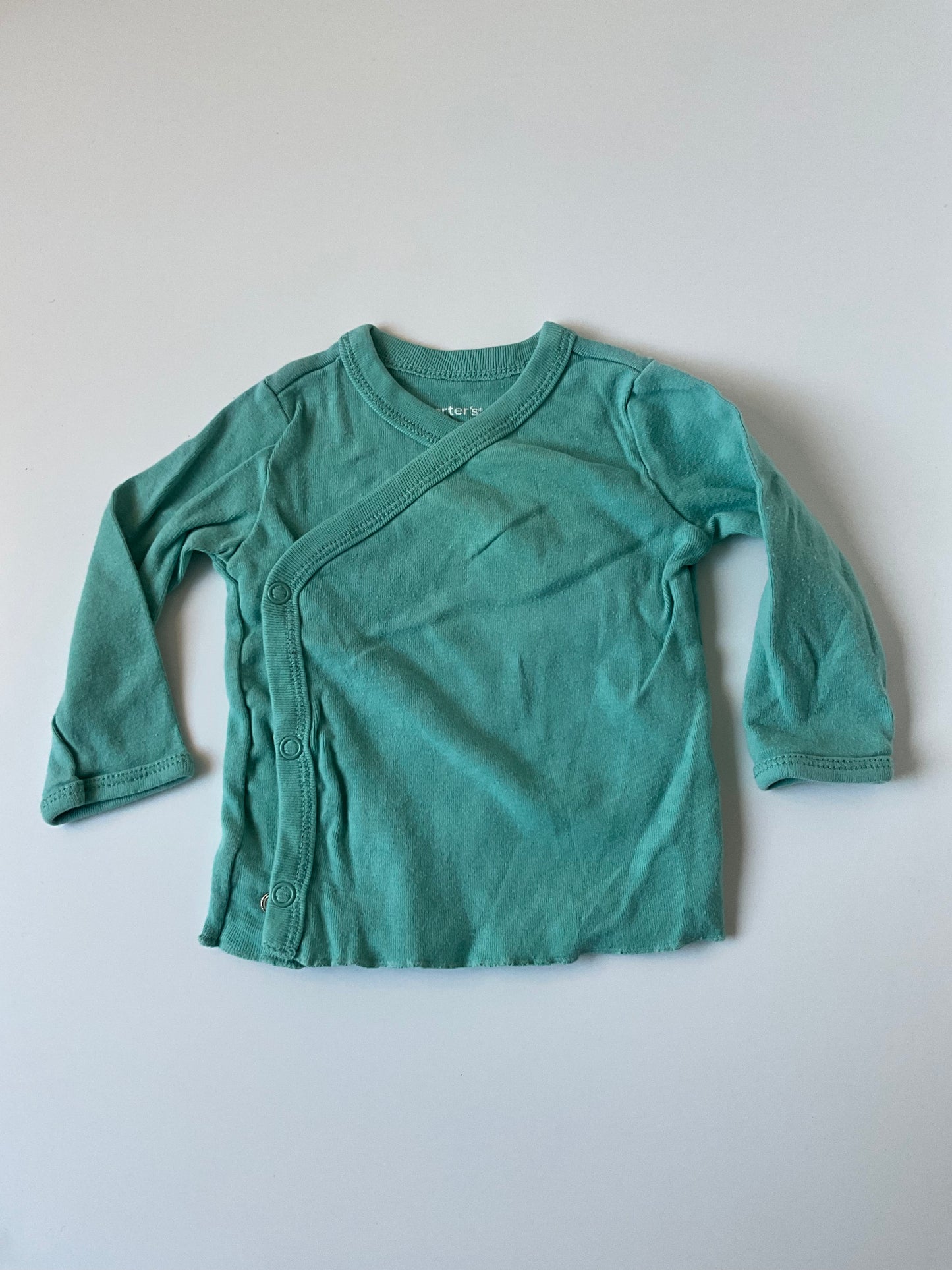 Teal Wrap Cardigan