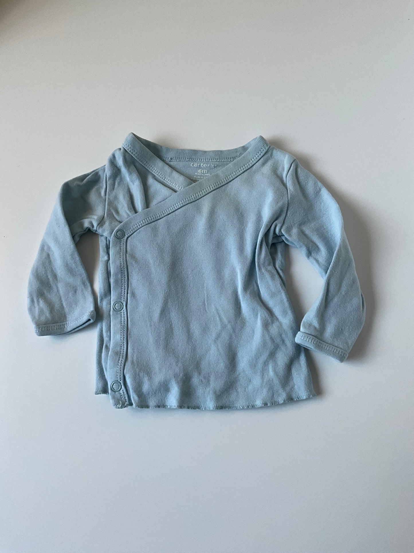 Blue Wrap Cardigan