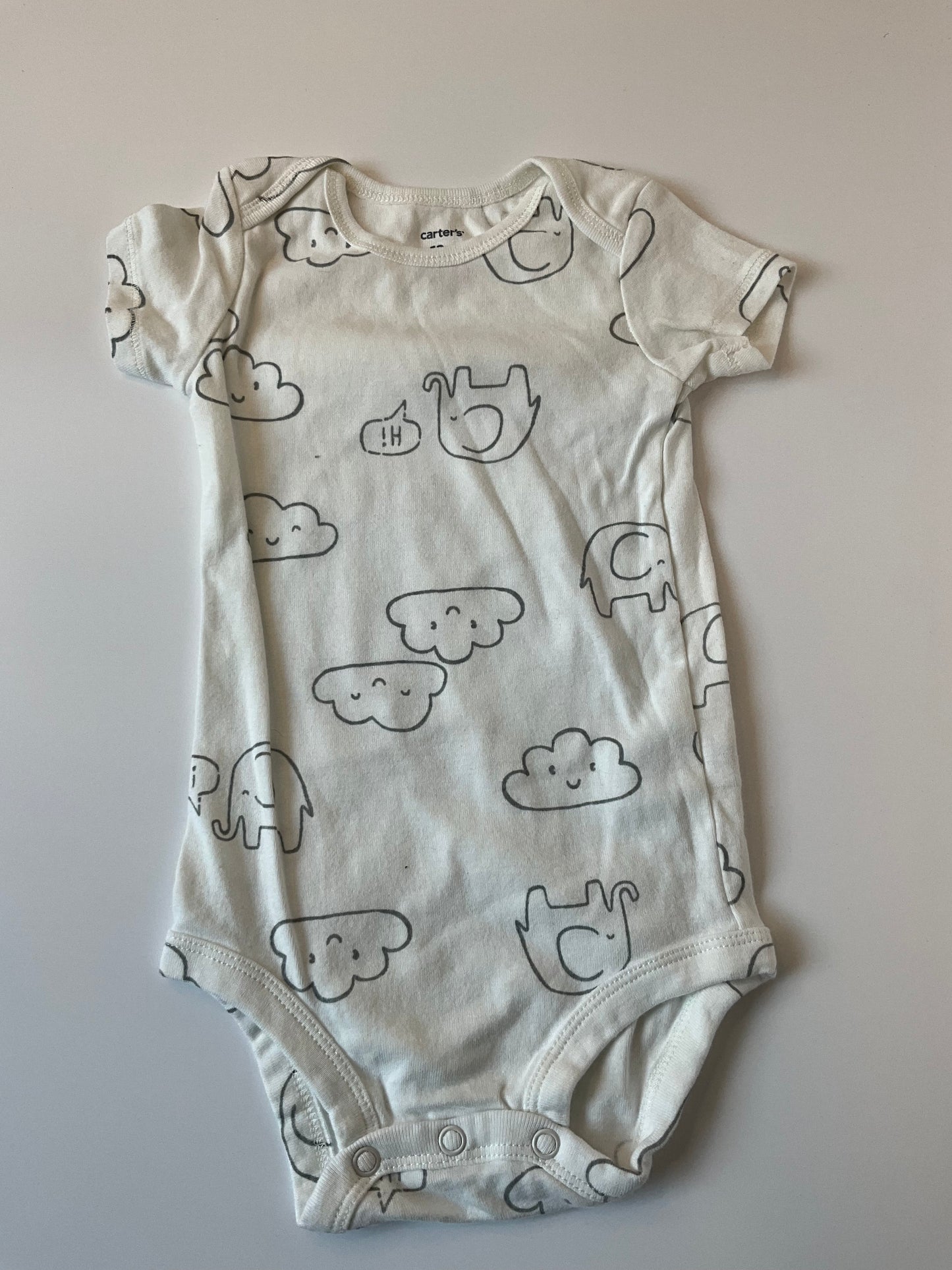 Elephants and Cloud Onesie