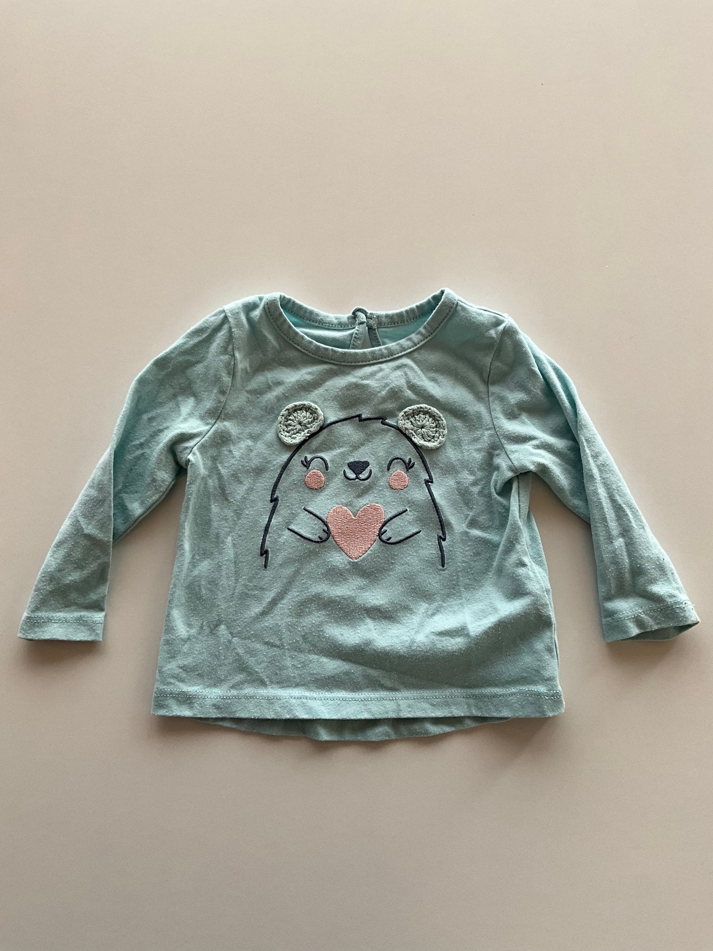 Blue Bear Heart Shirt