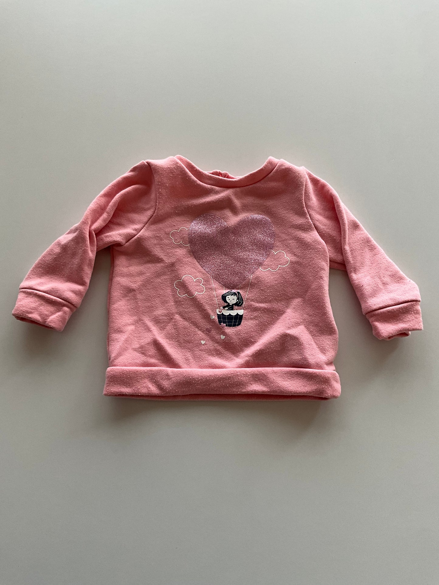 Heart Hot Air Balloon Sweater