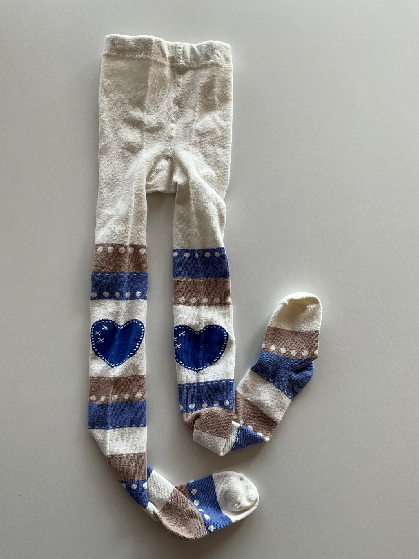 Blue Heart Tights