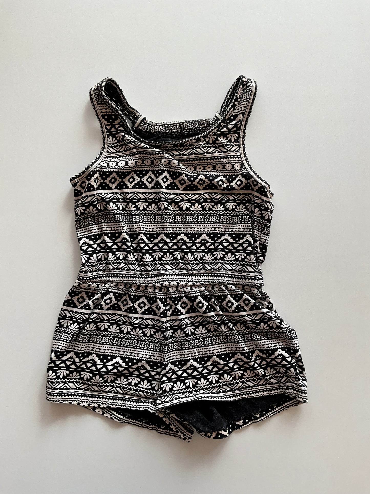 Black & White Romper
