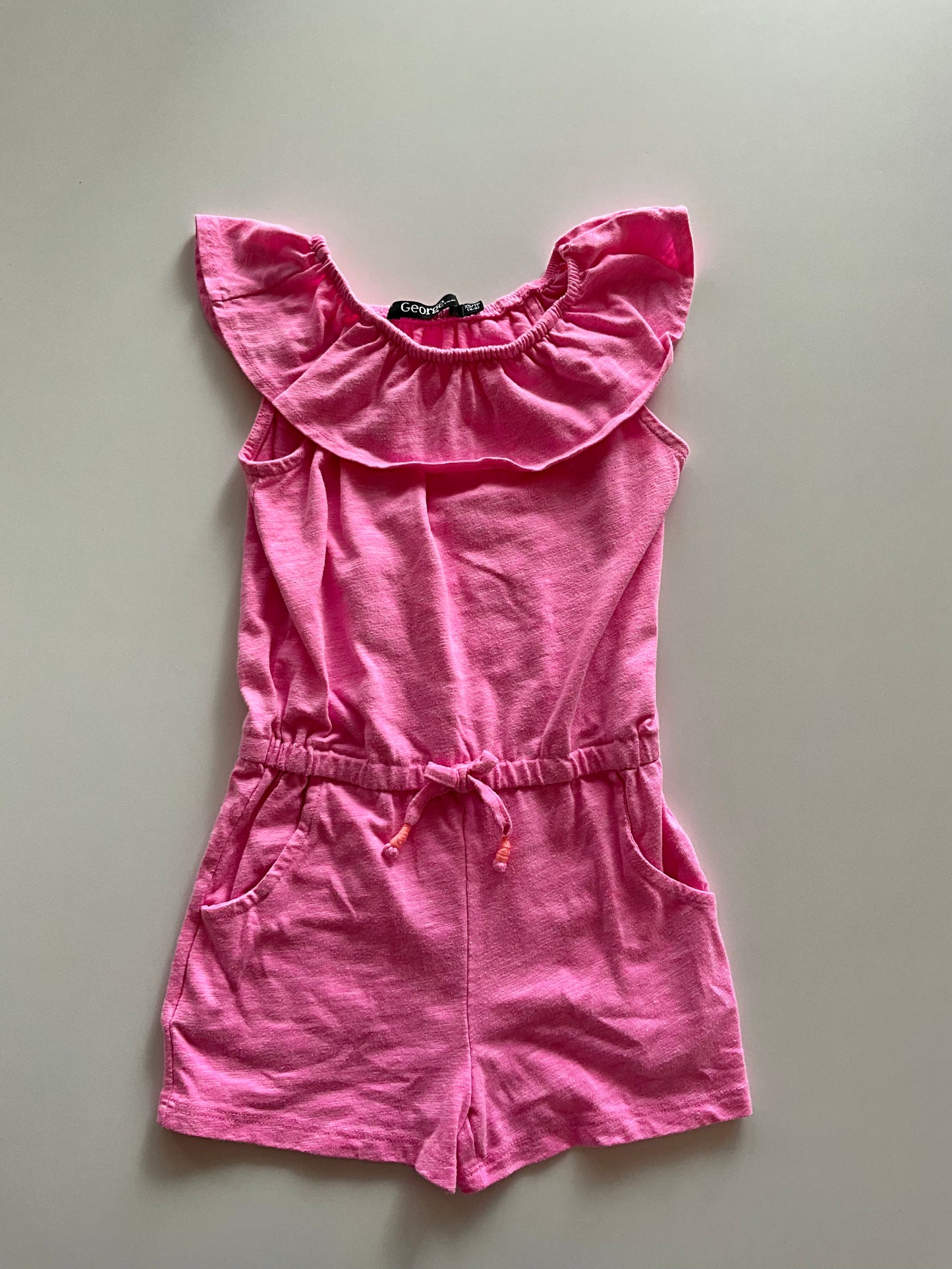 Bright Pink Romper