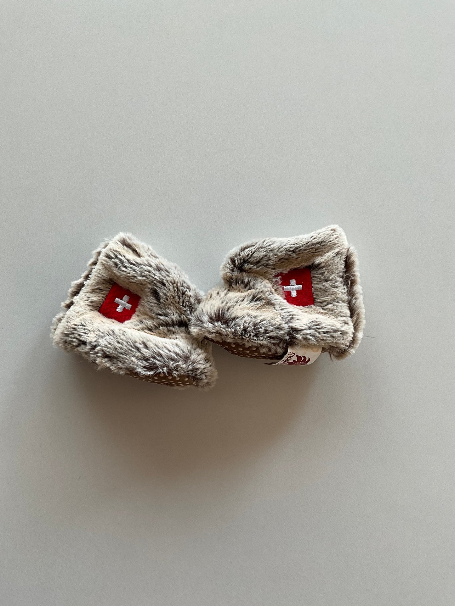 Furry Boots - approx 3.5' sole