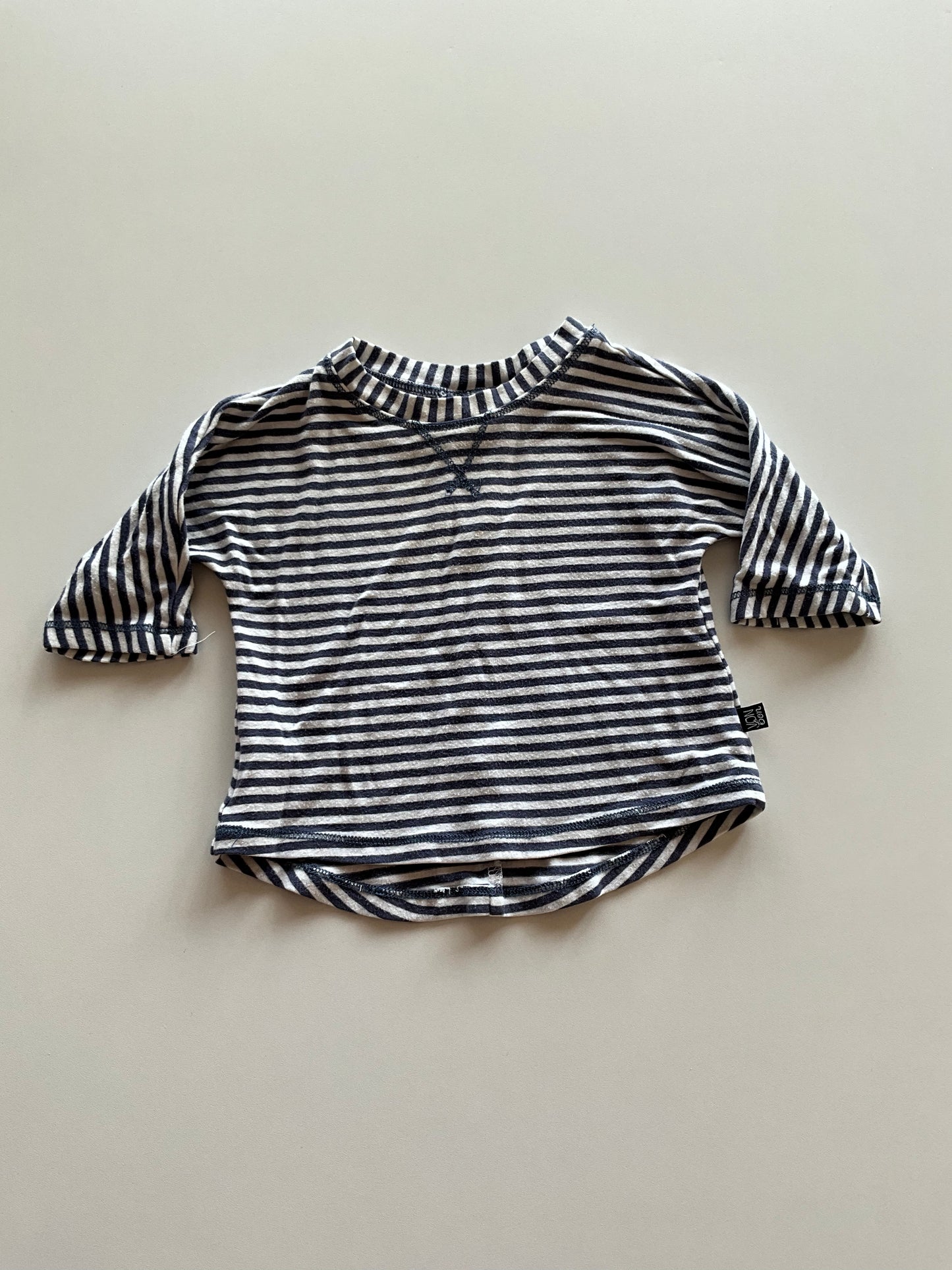 Blue & White Striped Shirt