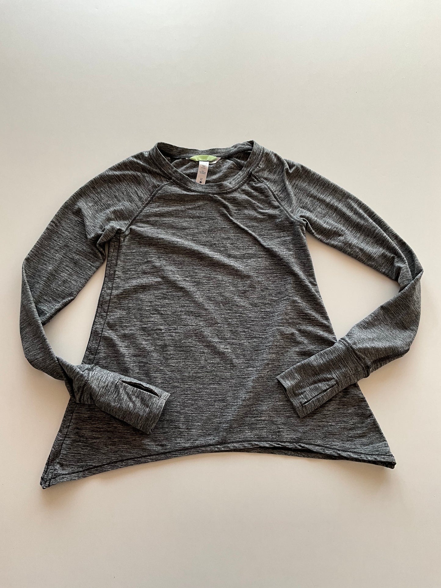 Grey Melange Athletic Shirt
