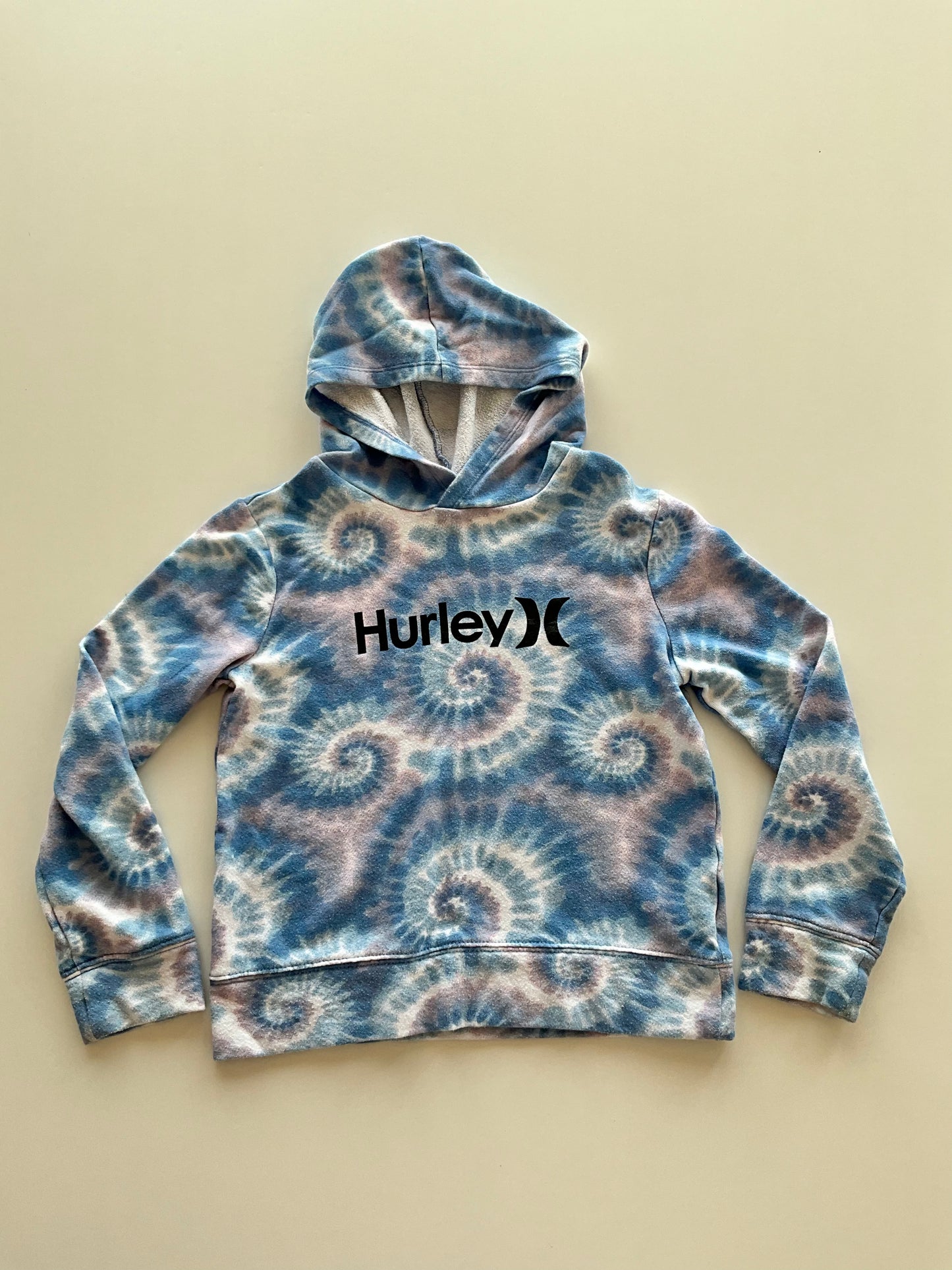 Blue & Purple Tie Dye Hoodie