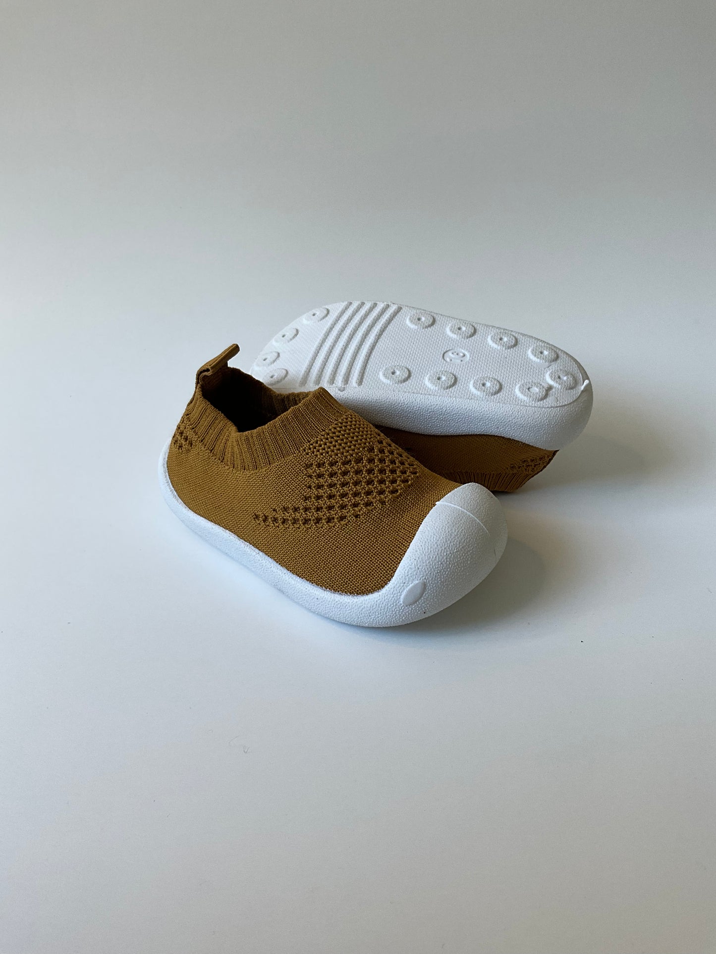 Brown Slip On Shoes - size 5