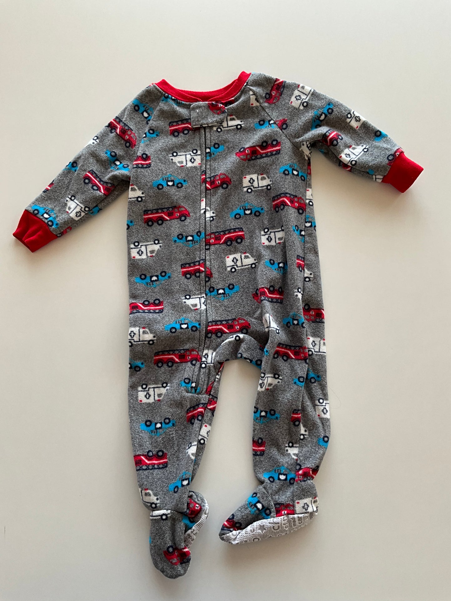 Fleece Emergency Vehicles Pajamas