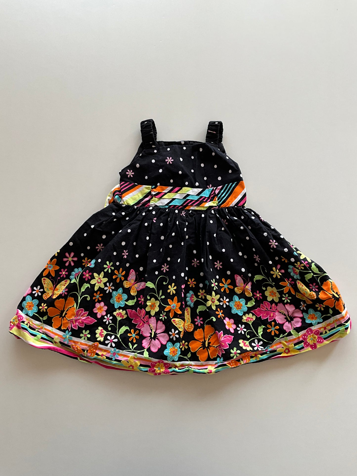 Black & Floral Dress