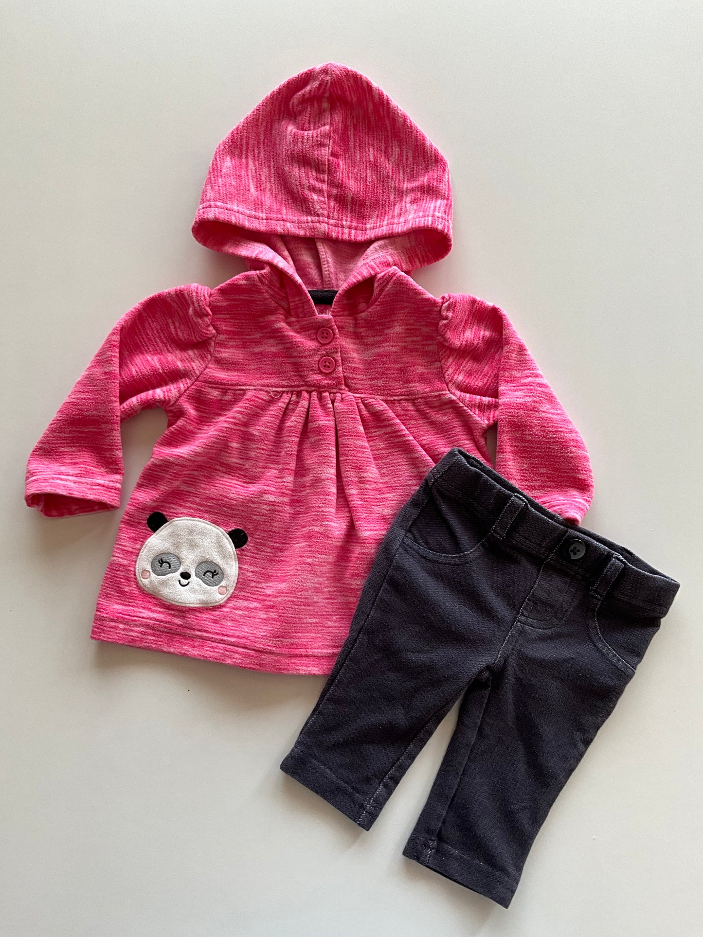 2pc Panda Outfit
