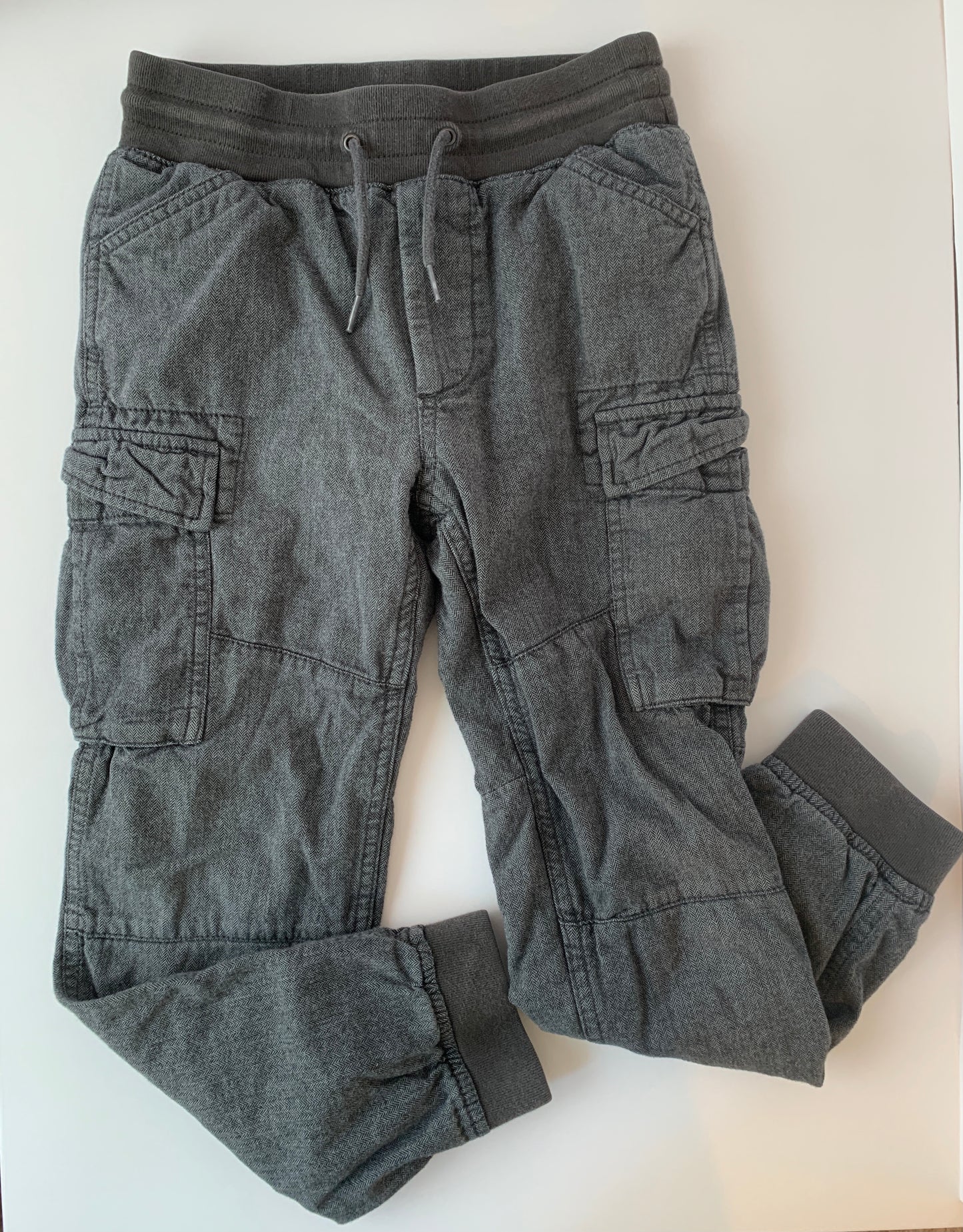 Gap Lined Herringbone Joggers M