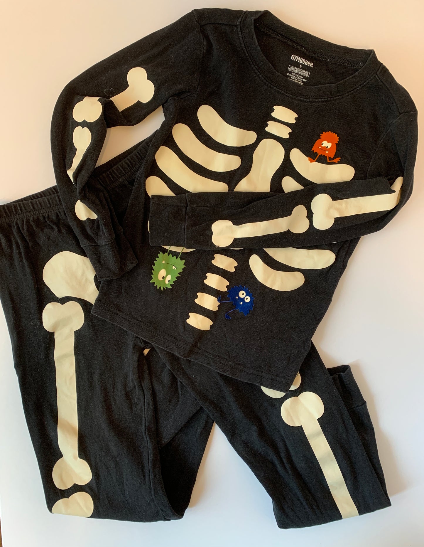 Glow In The Dark Skeleton Pajamas