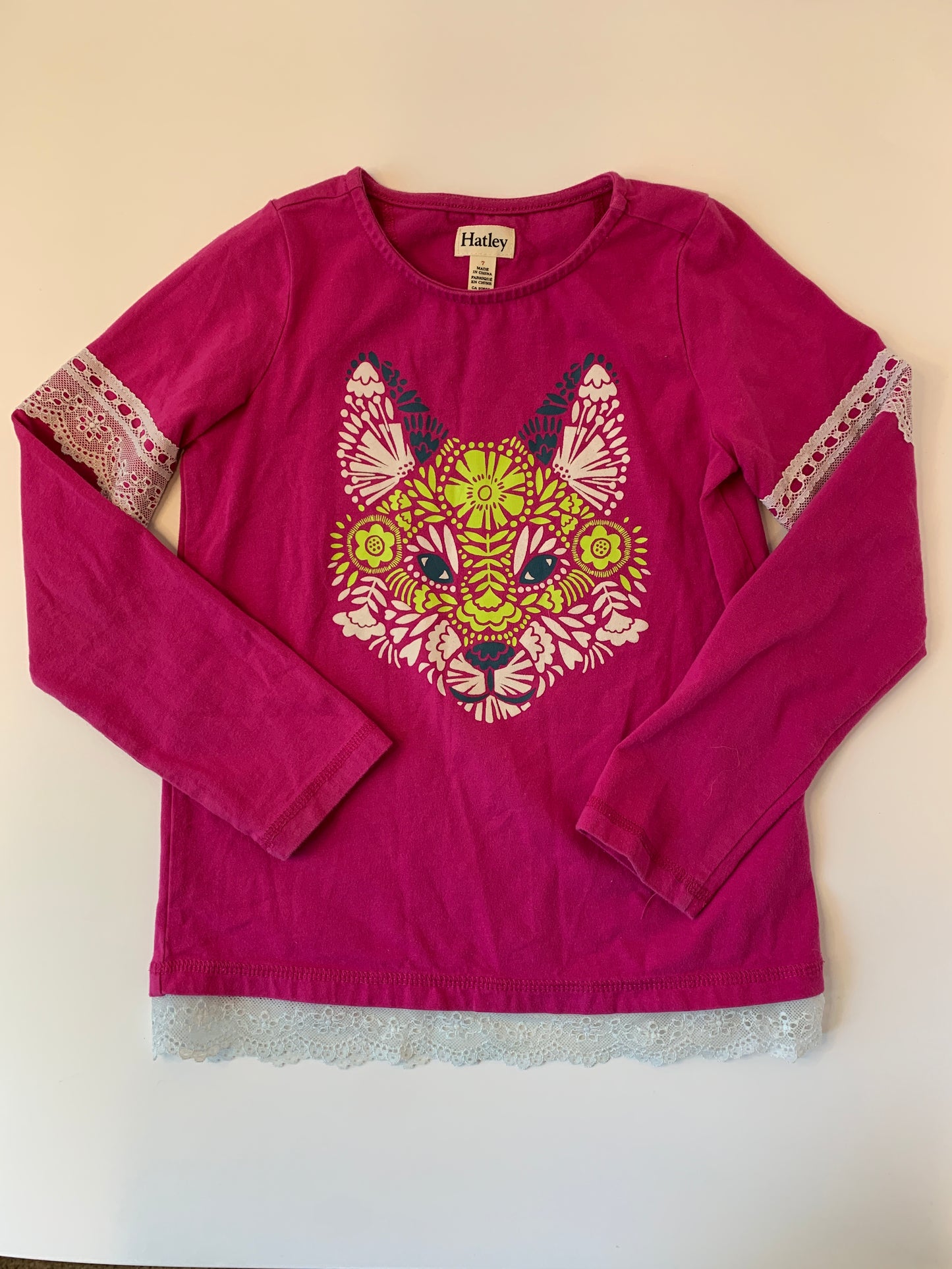 Floral Fox Long Sleeve