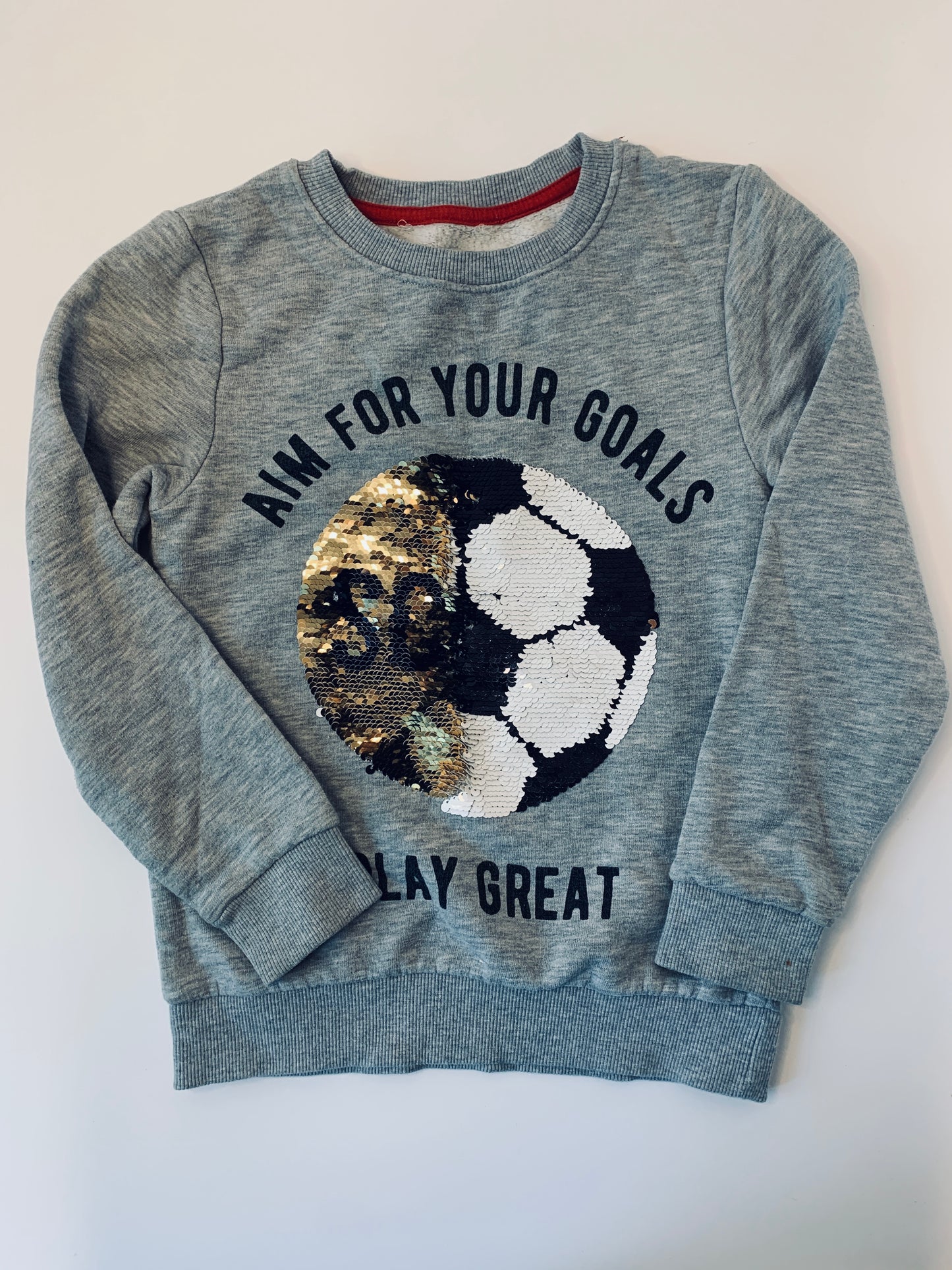 Flip Sequin Soccer Sweater