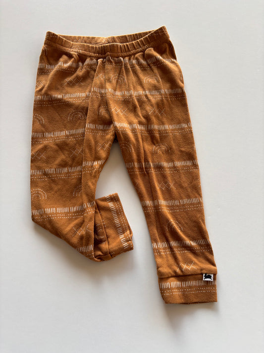 Brown Rainbow Leggings