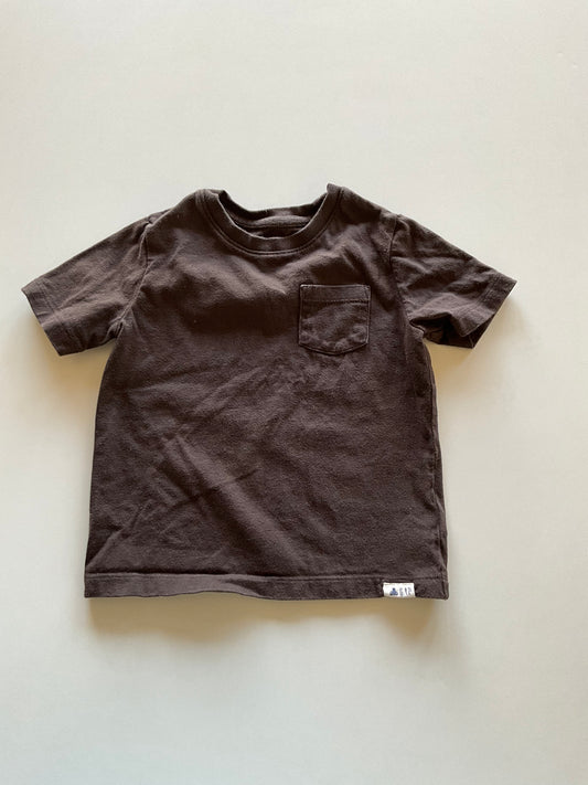 Brown Pocket Tee