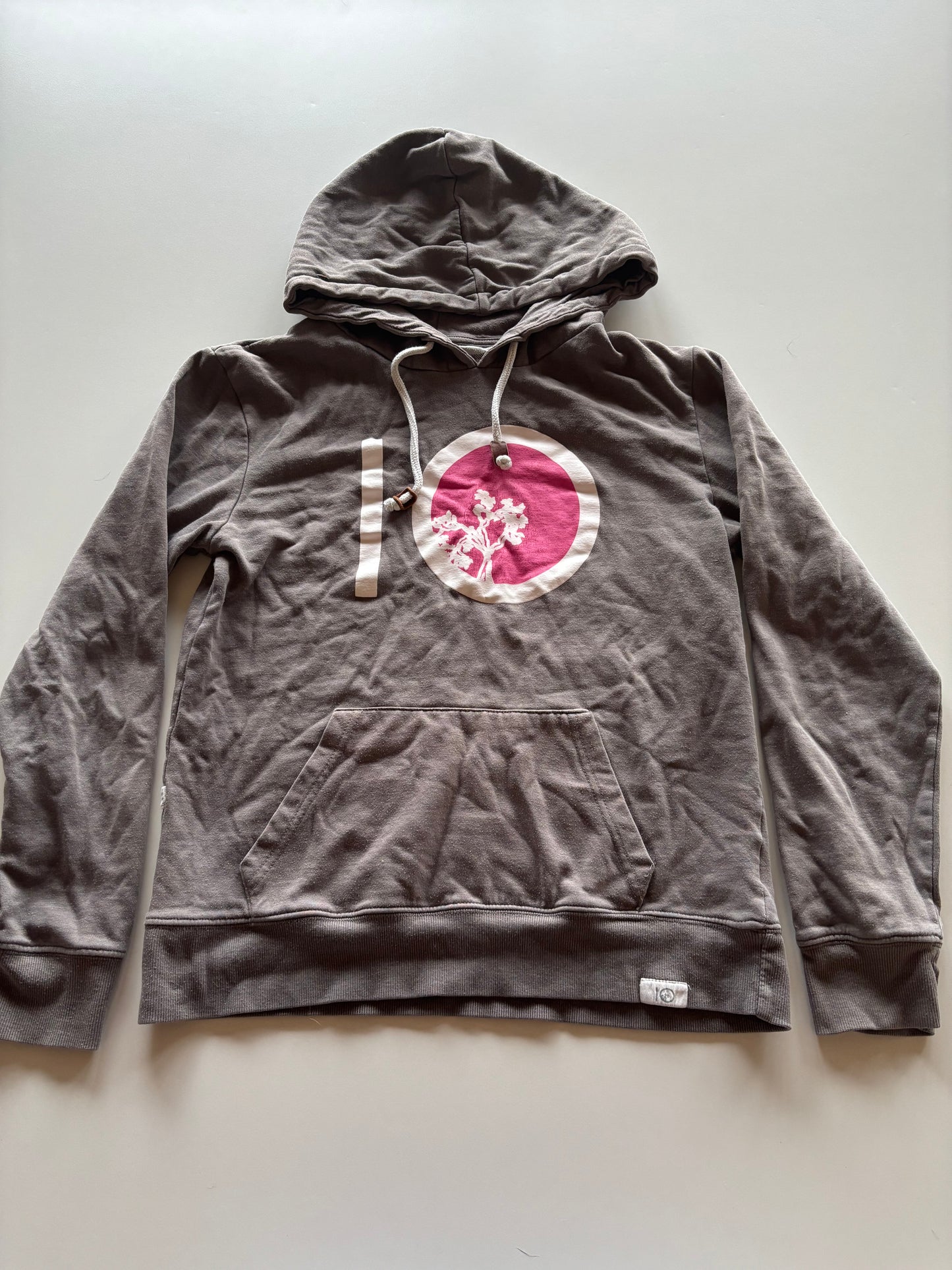 Grey & Pink Tentree Hoodie