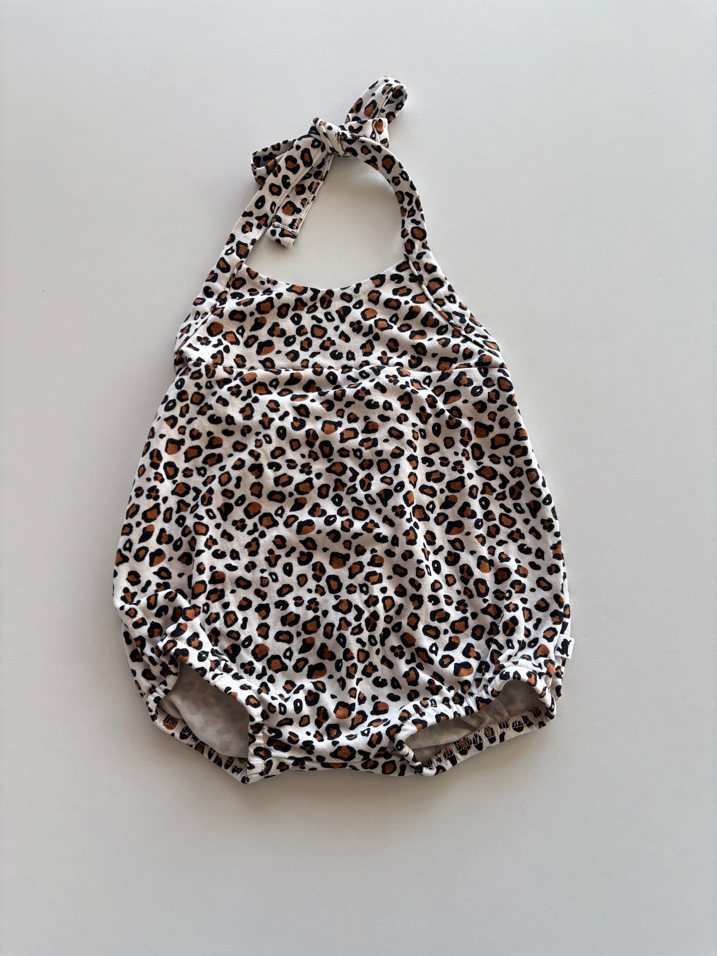 Leopard Bubble Romper