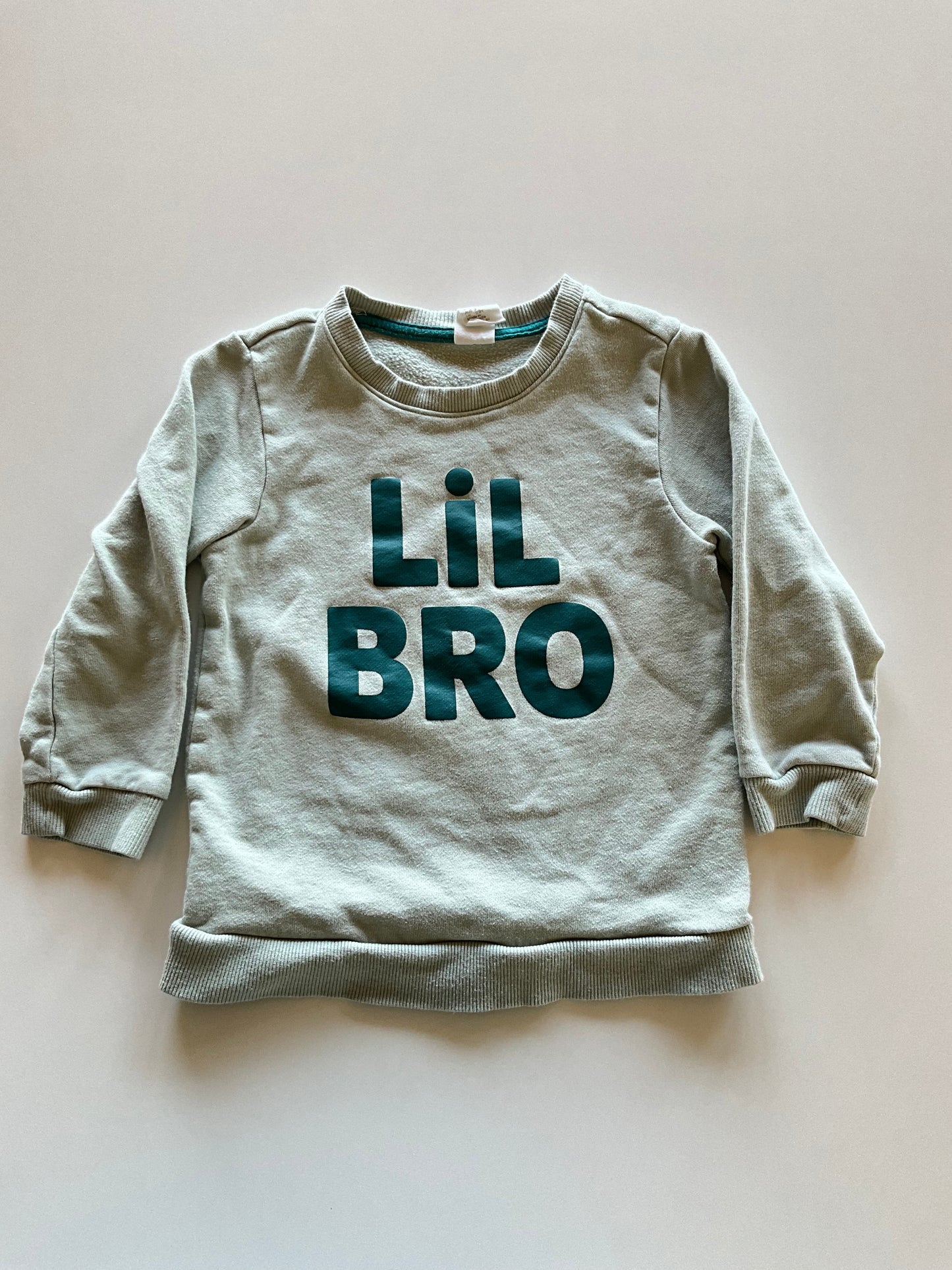 Green Lil Bro Crewneck