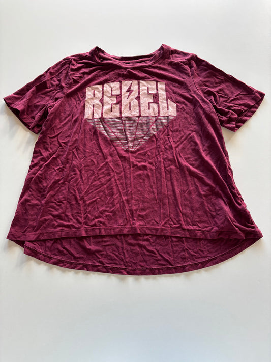 Burgundy Rebel Tee