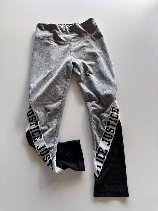 Grey Melange Athletic Leggings