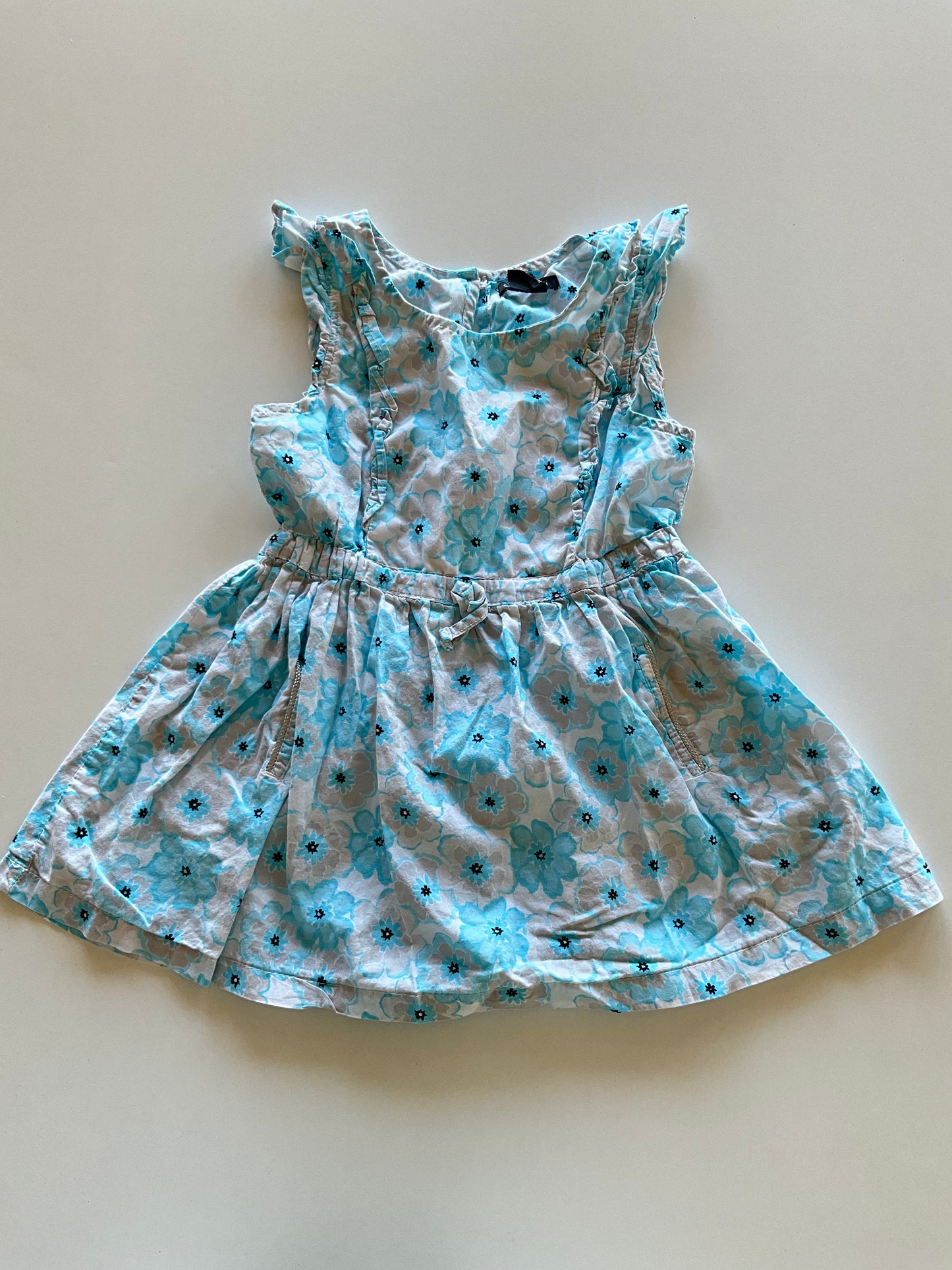 Blue & Grey Floral Tunic