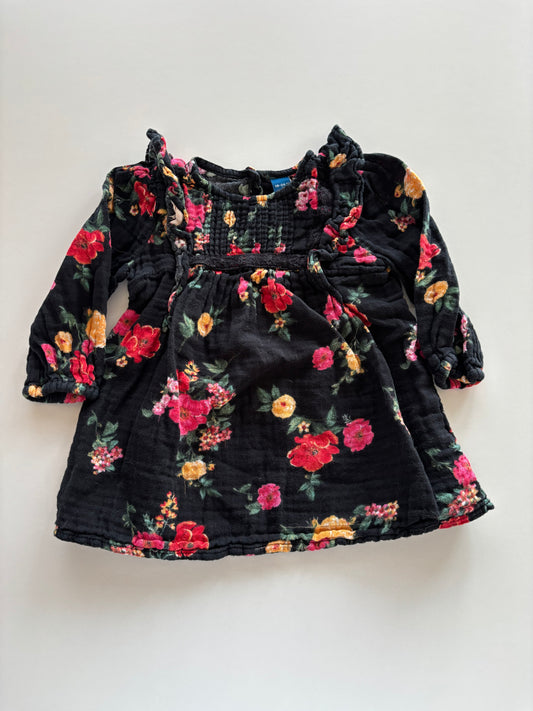 Black Floral Dress