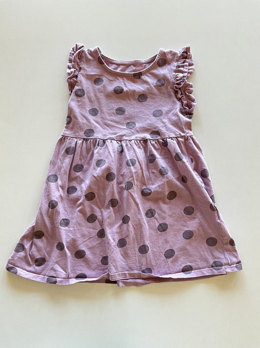 Purple Polka Dot Dress