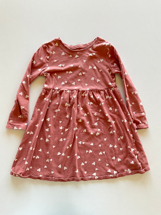 Dusty Rose Heart Dress