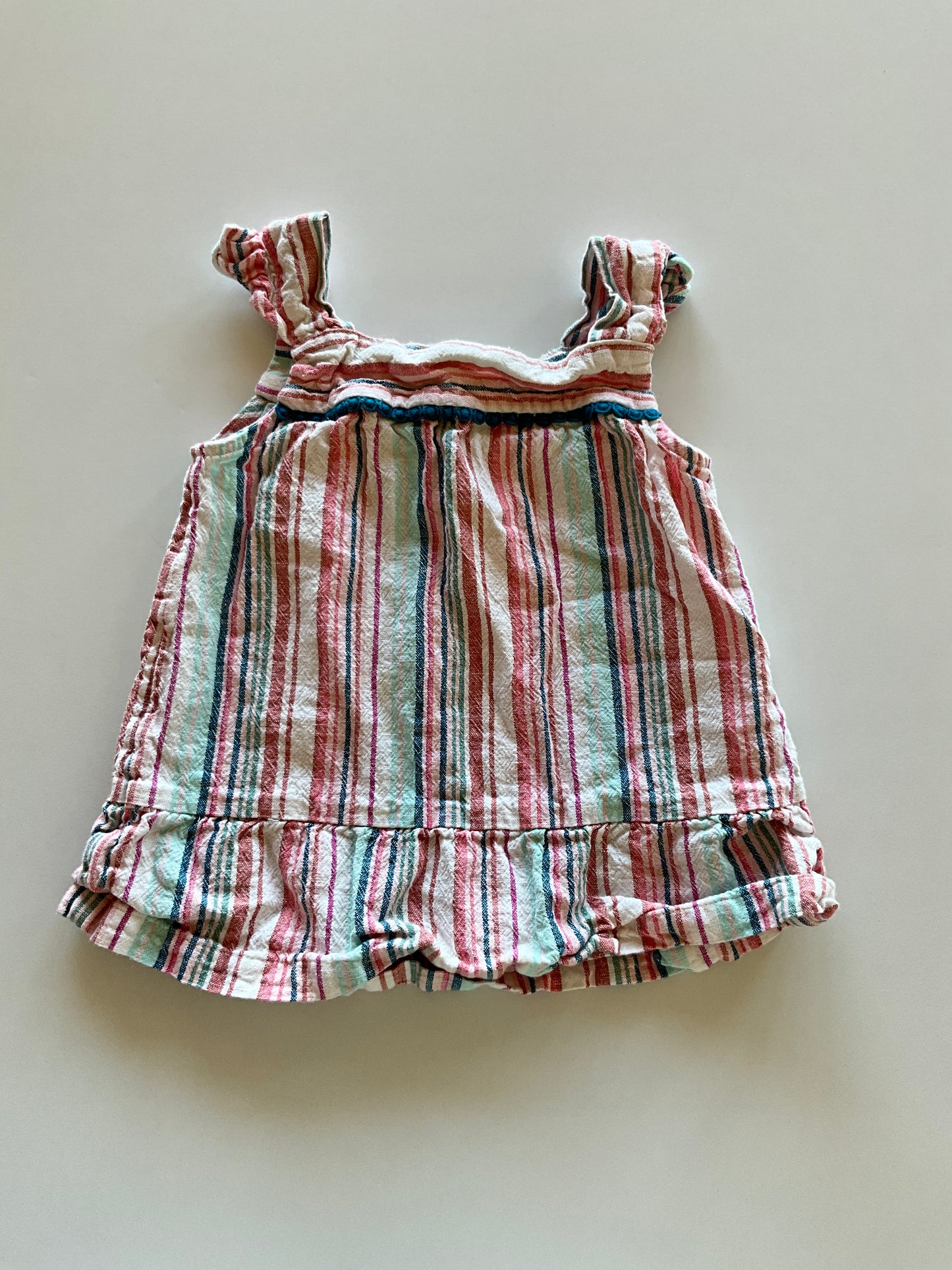 Striped Linen Tank