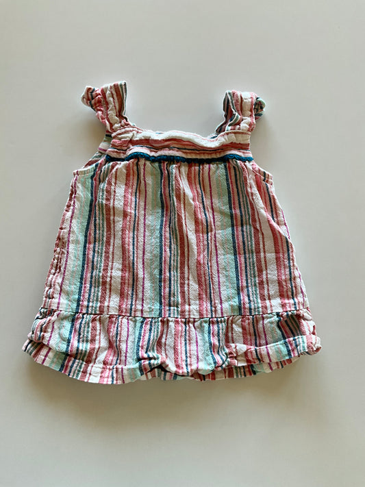 Striped Linen Tank