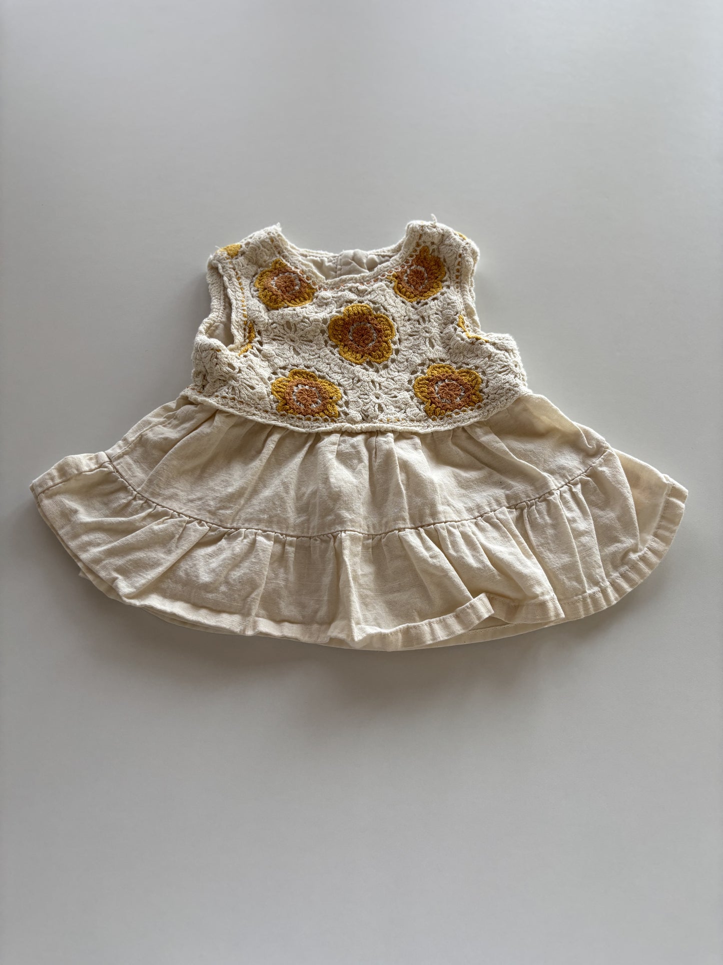 Crocheted Daisy Dress