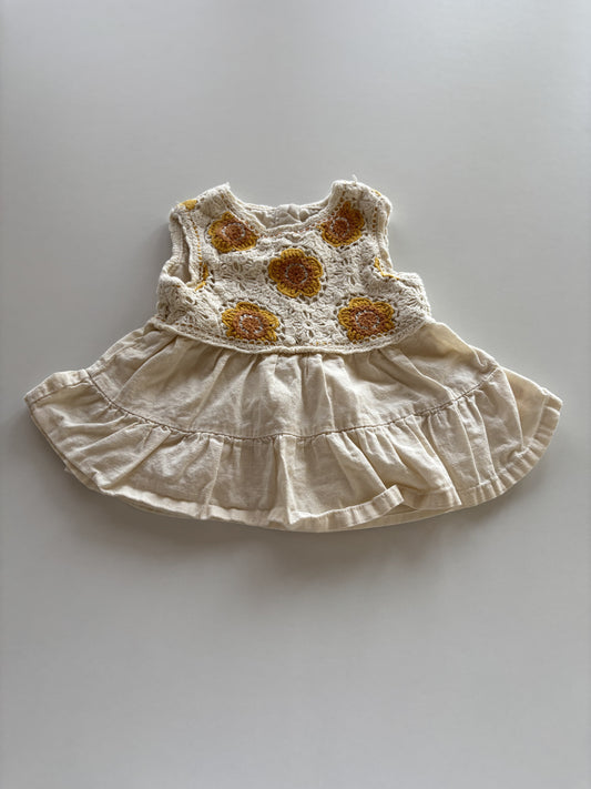 Crocheted Daisy Dress