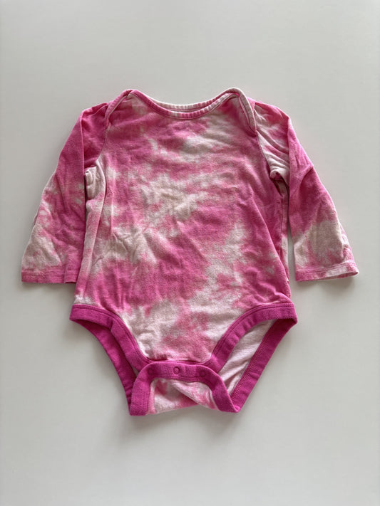 Pink Tie Dye Onesie