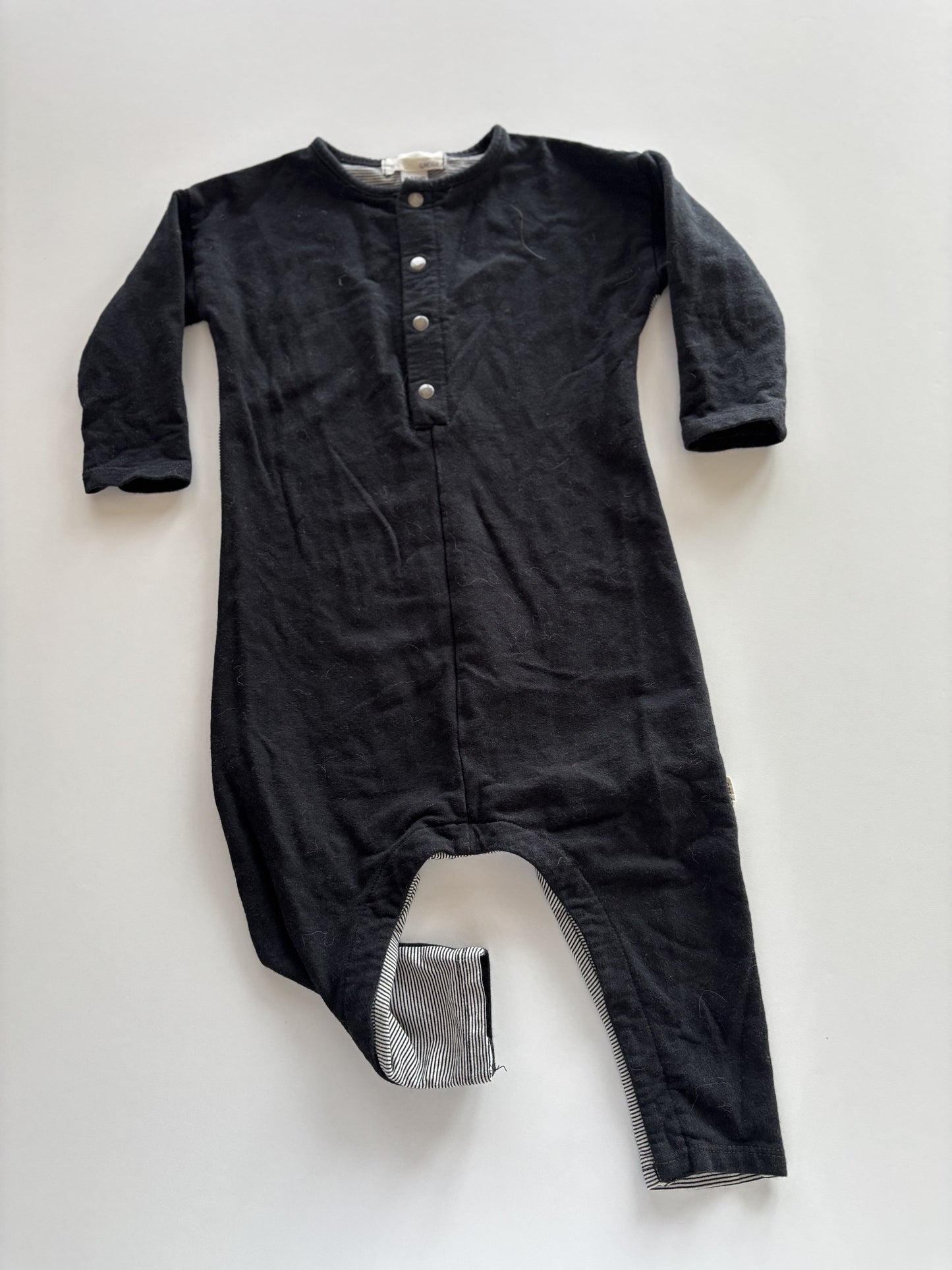 Black & Stripes Romper