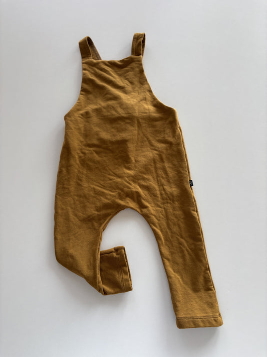 Brown Overalls Romper