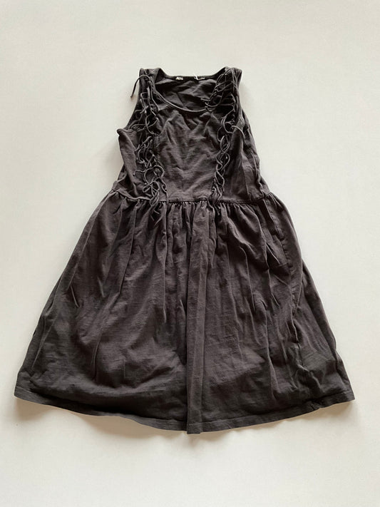 Charcoal Tassel Dress