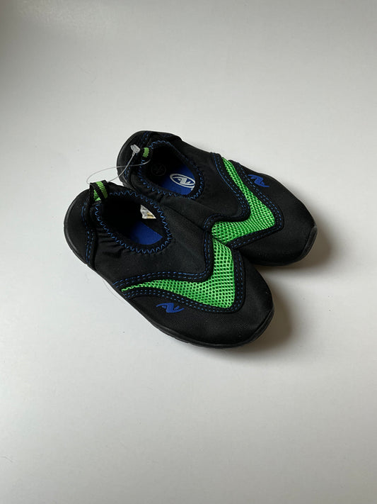 Black & Green Water Shoes