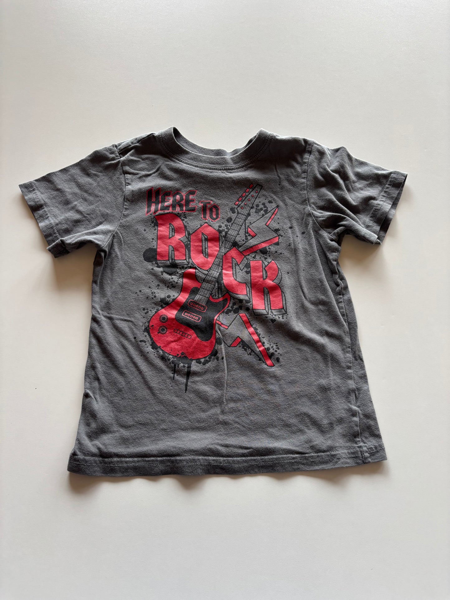 Grey & Red Rock Tee
