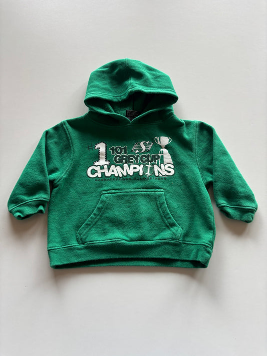 Green 101 Grey Cup Champions Hoodie