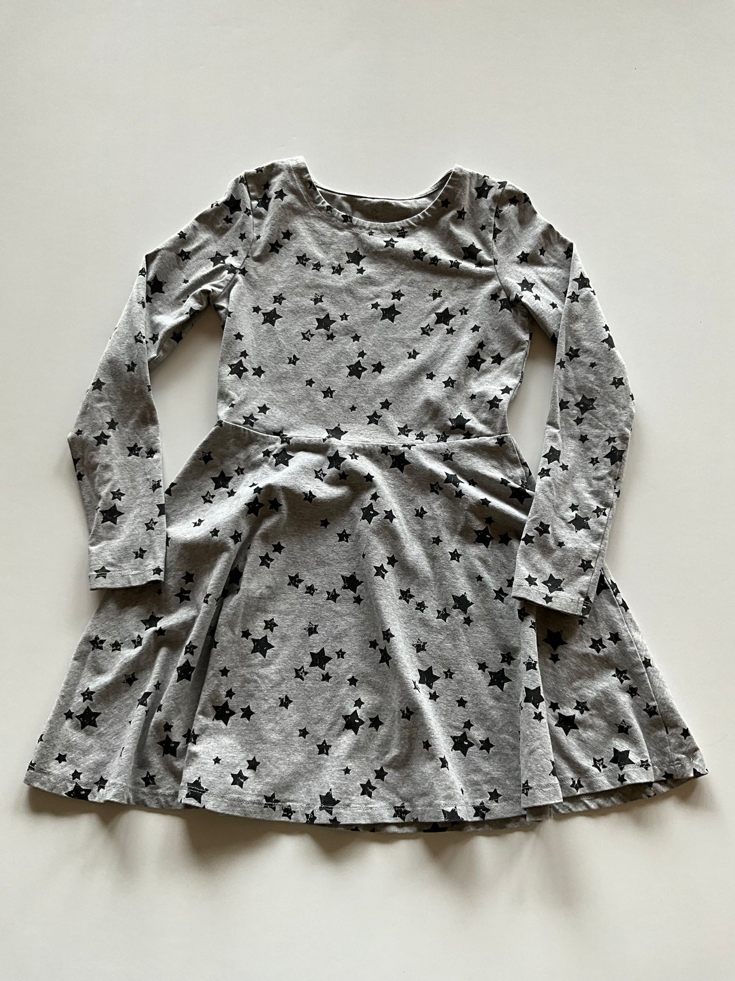 Grey & Black Stars Dress