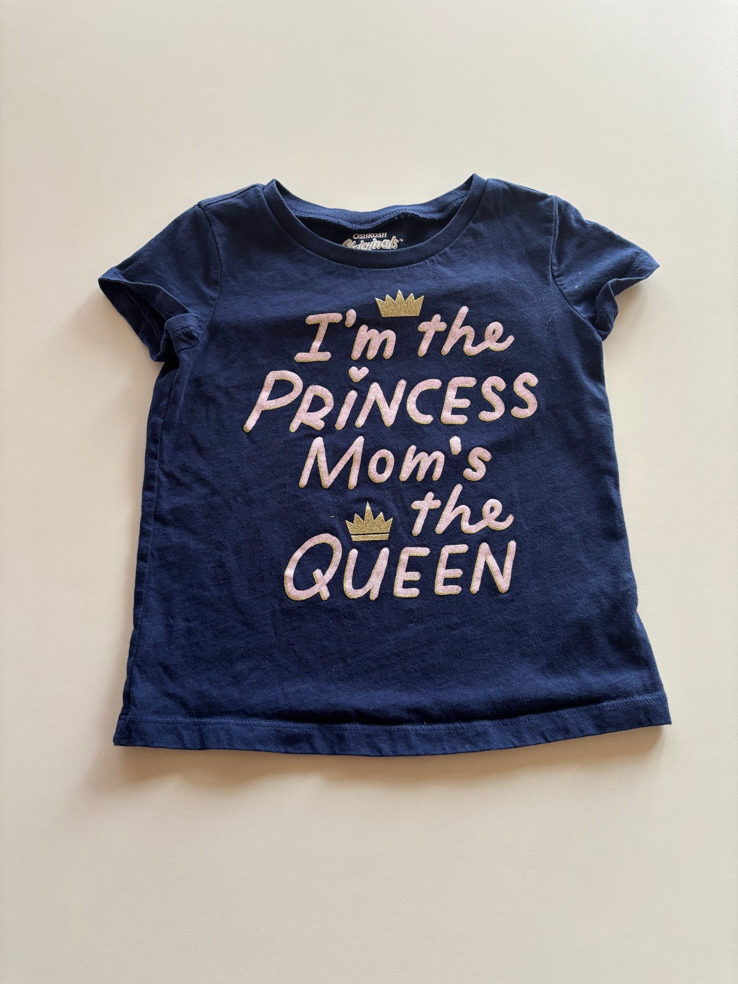 Navy I'm the Princess Tee