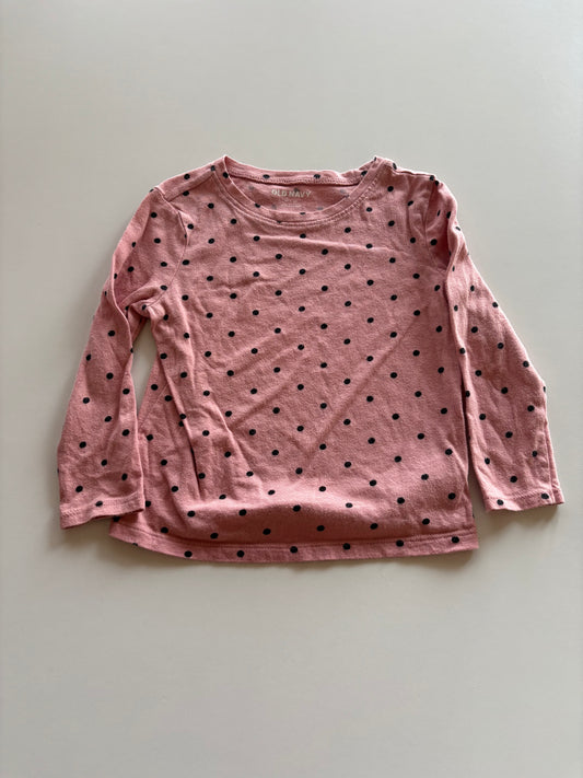 Pink Polka Dot Shirt